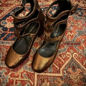 Elegant Metallic Heels by Bruno Premi (Anthro)